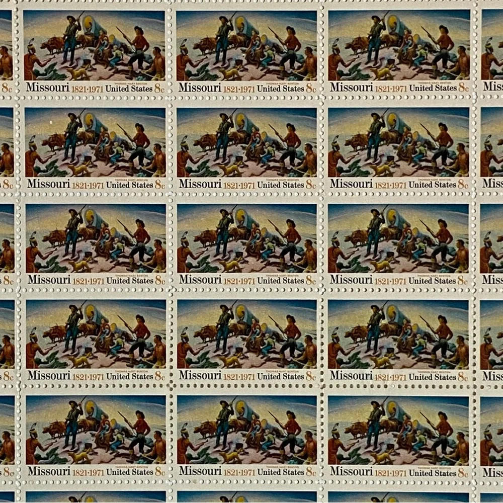 U.S. Postal Service missouri stamps
