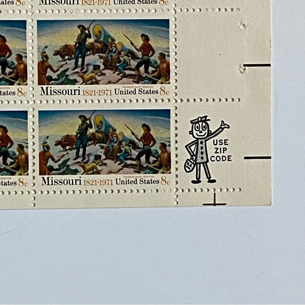 U.S. Postal Service missouri stamps