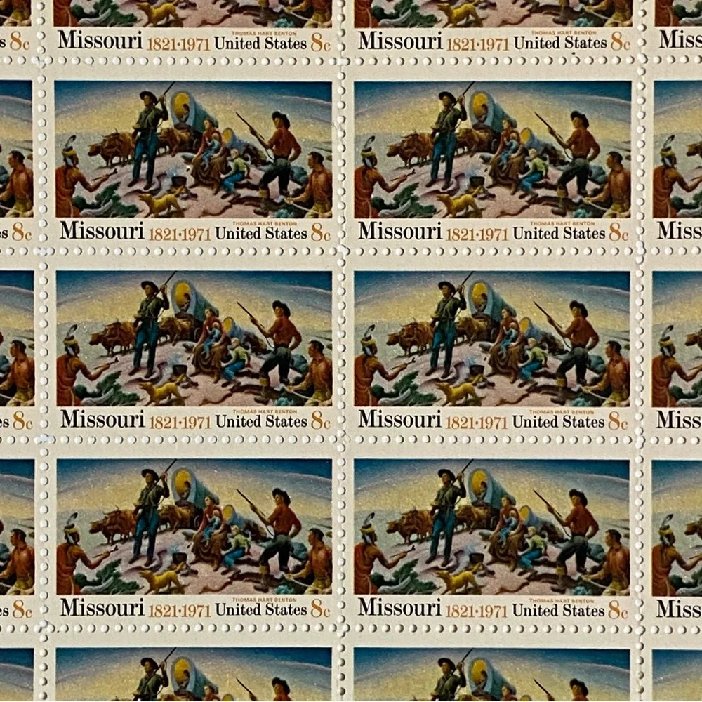 U.S. Postal Service missouri stamps