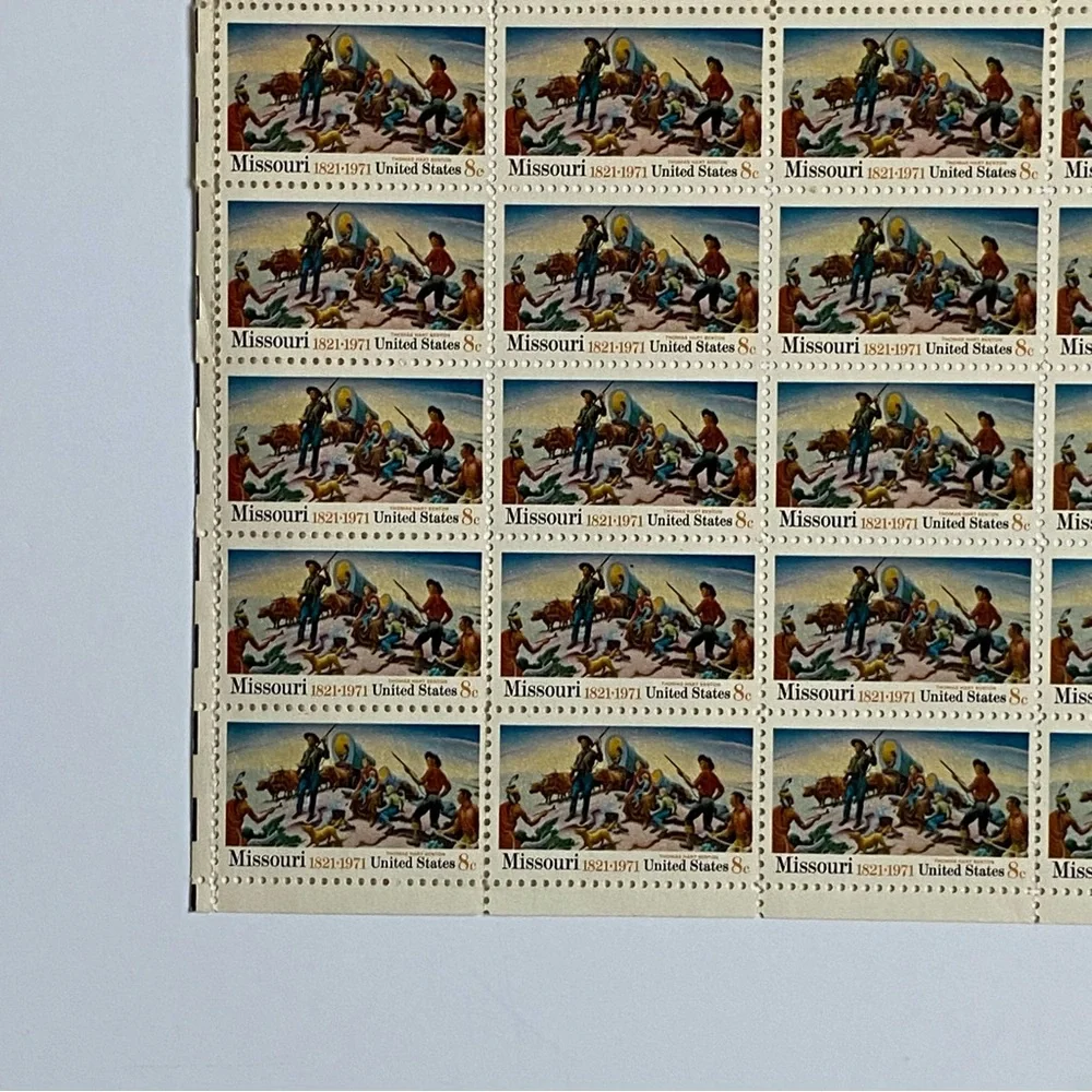 U.S. Postal Service missouri stamps