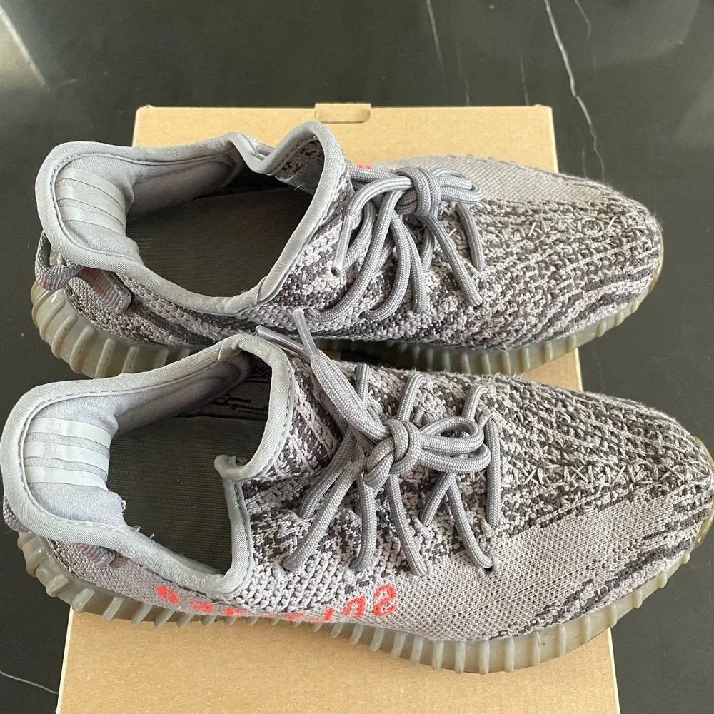 adidas YEEZY Boost 350 V2 Beluga grey AH2203 Zebra like stripes