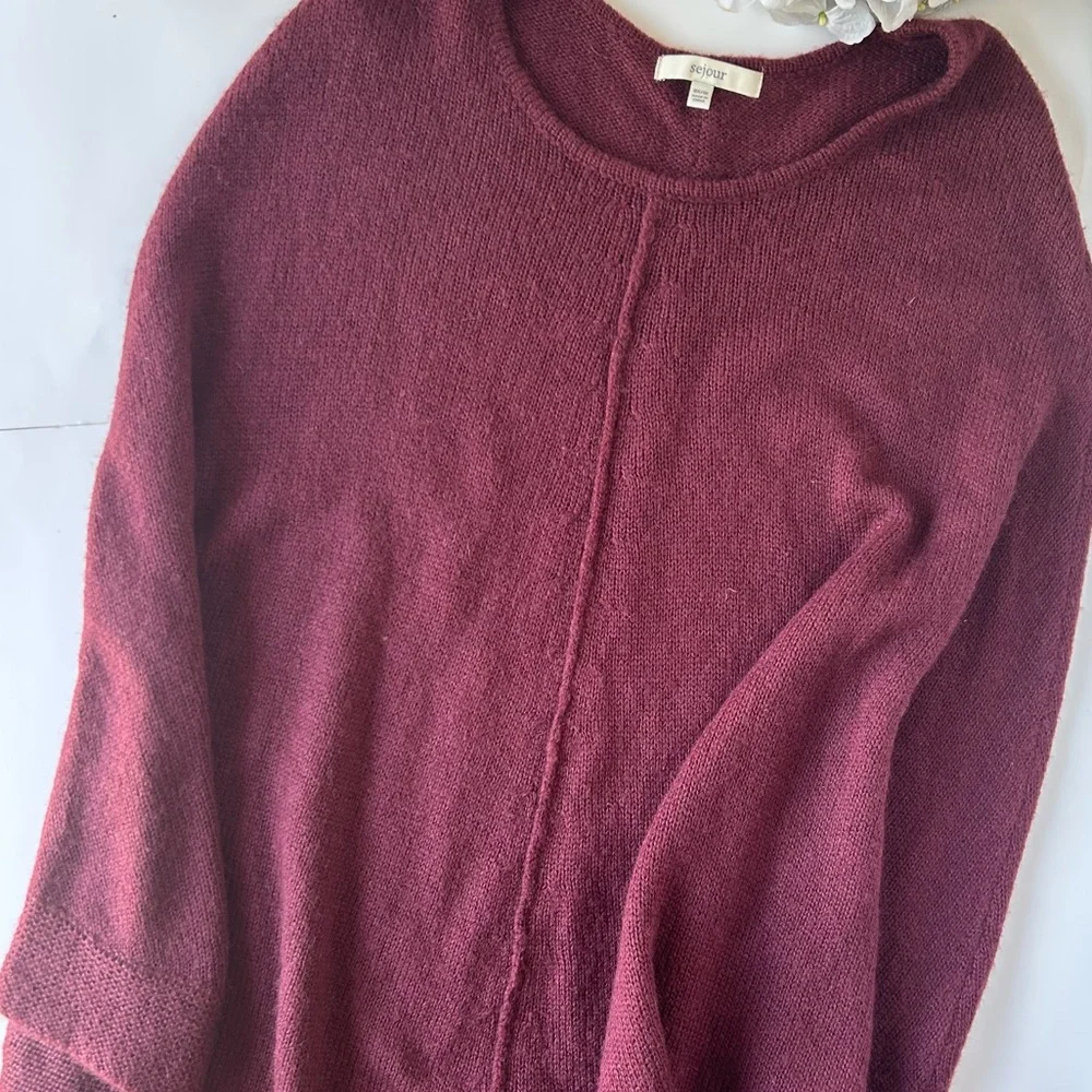Sejour burgundy sweater
