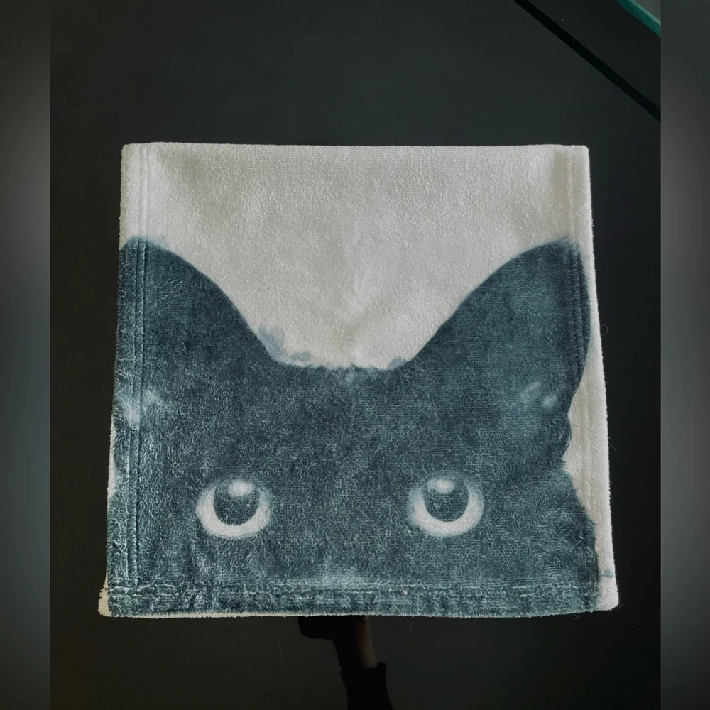Black Cat Towel