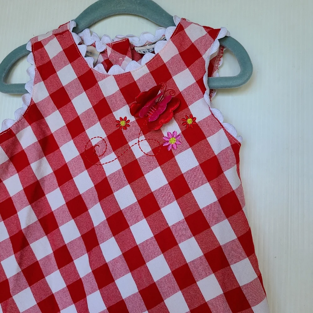 Vintage girls sundress