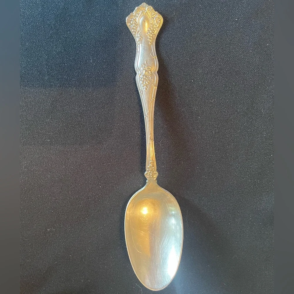 Vintage Grape Serving Spoon