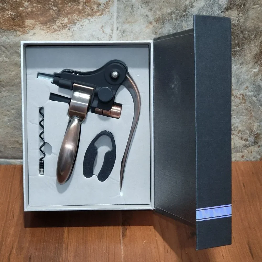 JTTVO Deluxe Wine Opener Lever Corkscrew Refined Life