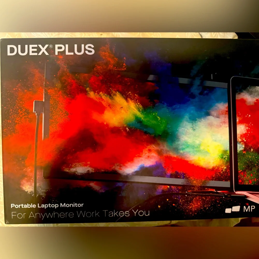 Duex plus portable monitor for laptop
