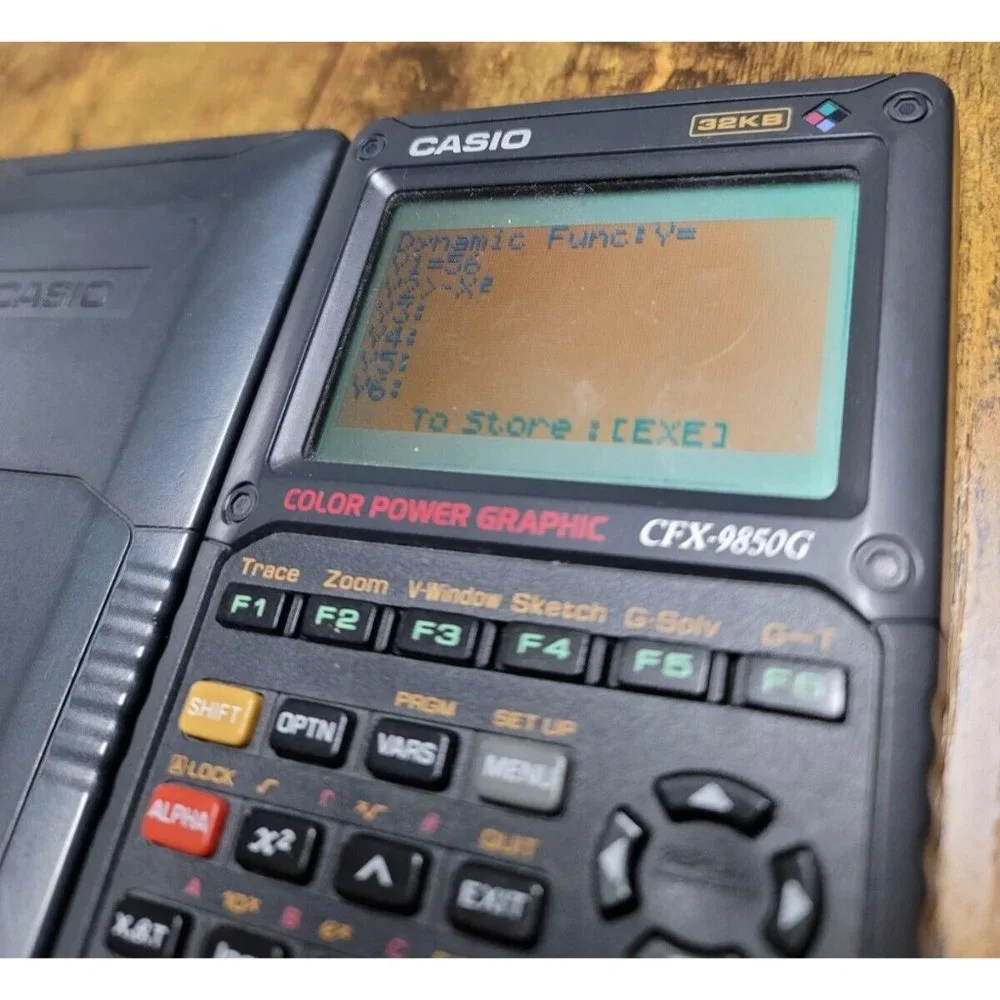 Lot Of 2 Casio Fx-9750GII Casio CFX-9850G Power Graphic Graphing Calculators