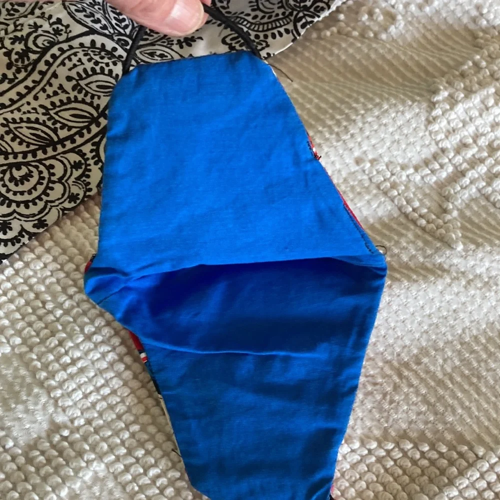 Child, handmade, wonder woman face mask