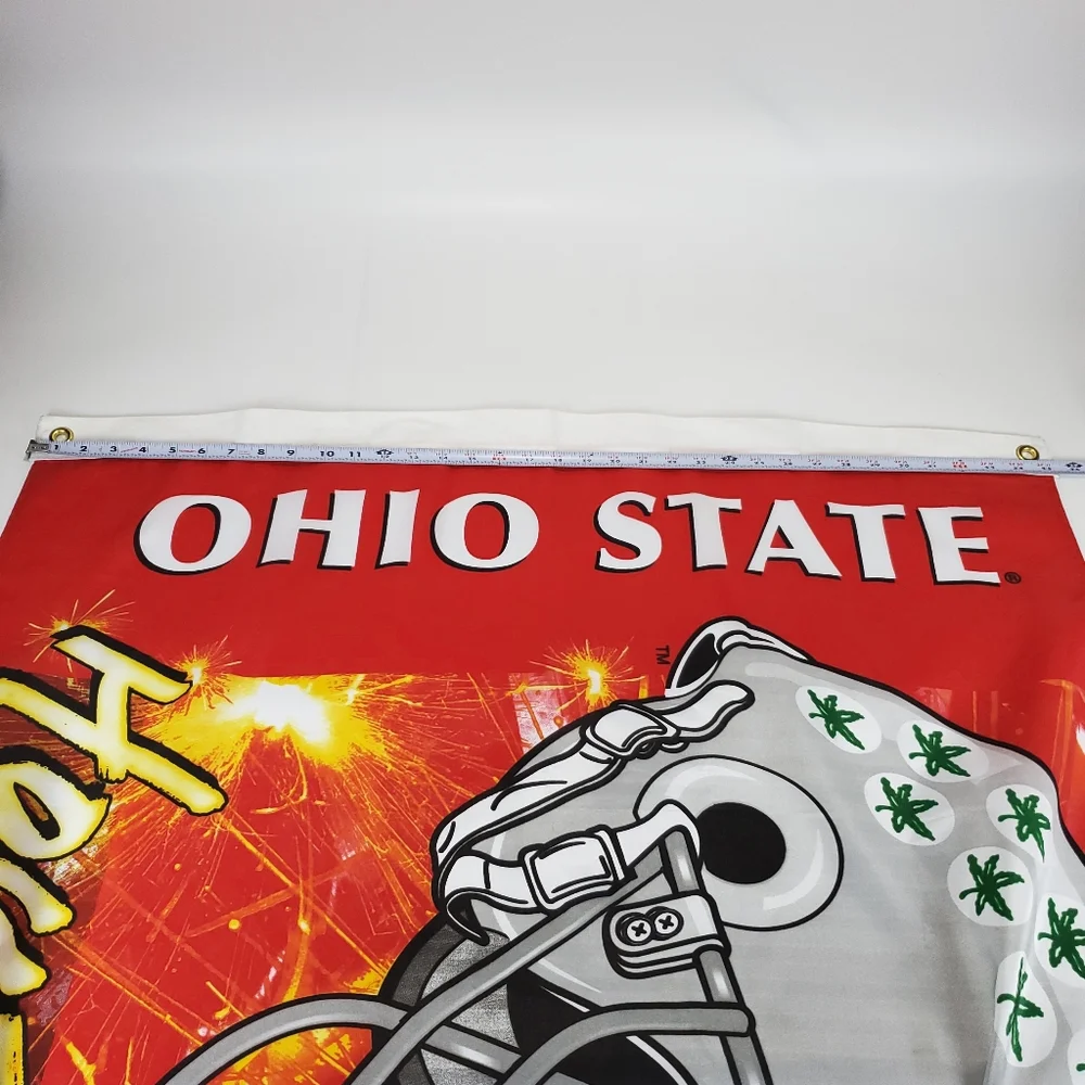 Ohio State X Michigan Football House Divided Banner