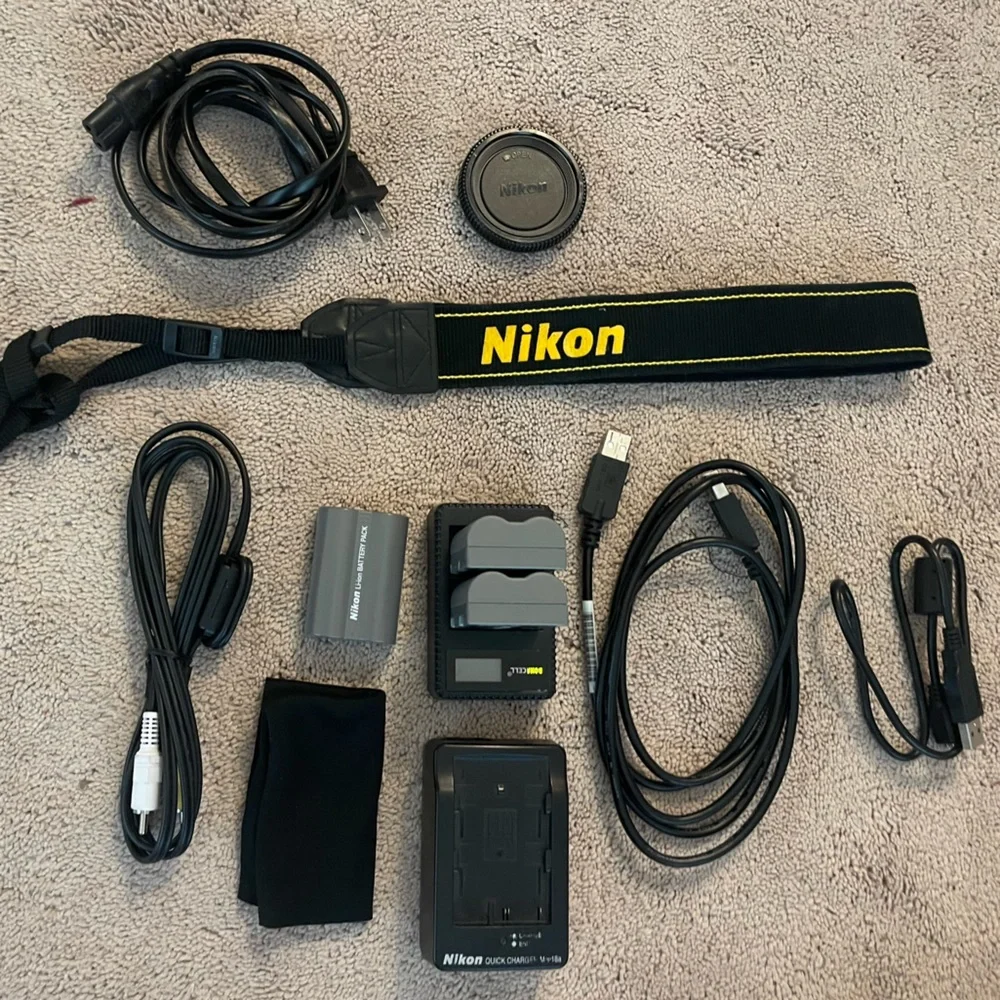 Nikon professional cords