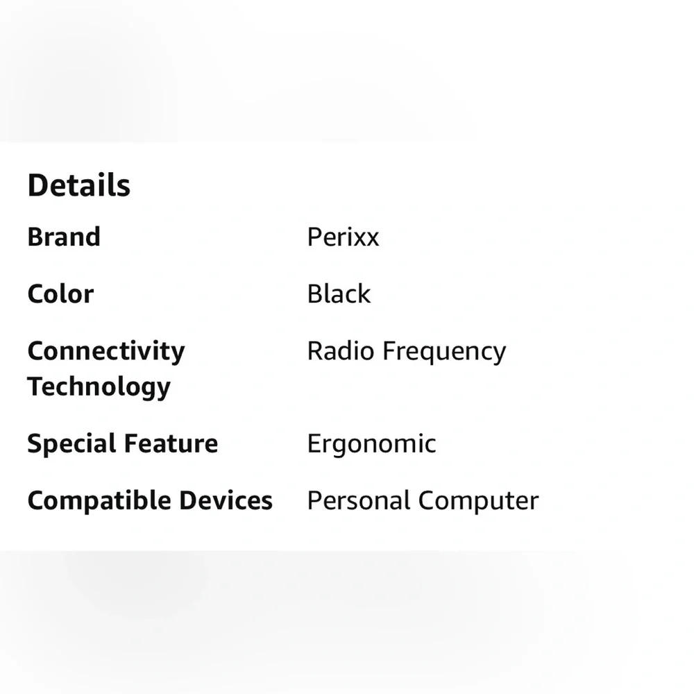 Perixx Periduo-606C wireless ergonomic keyboard with vertical mouse