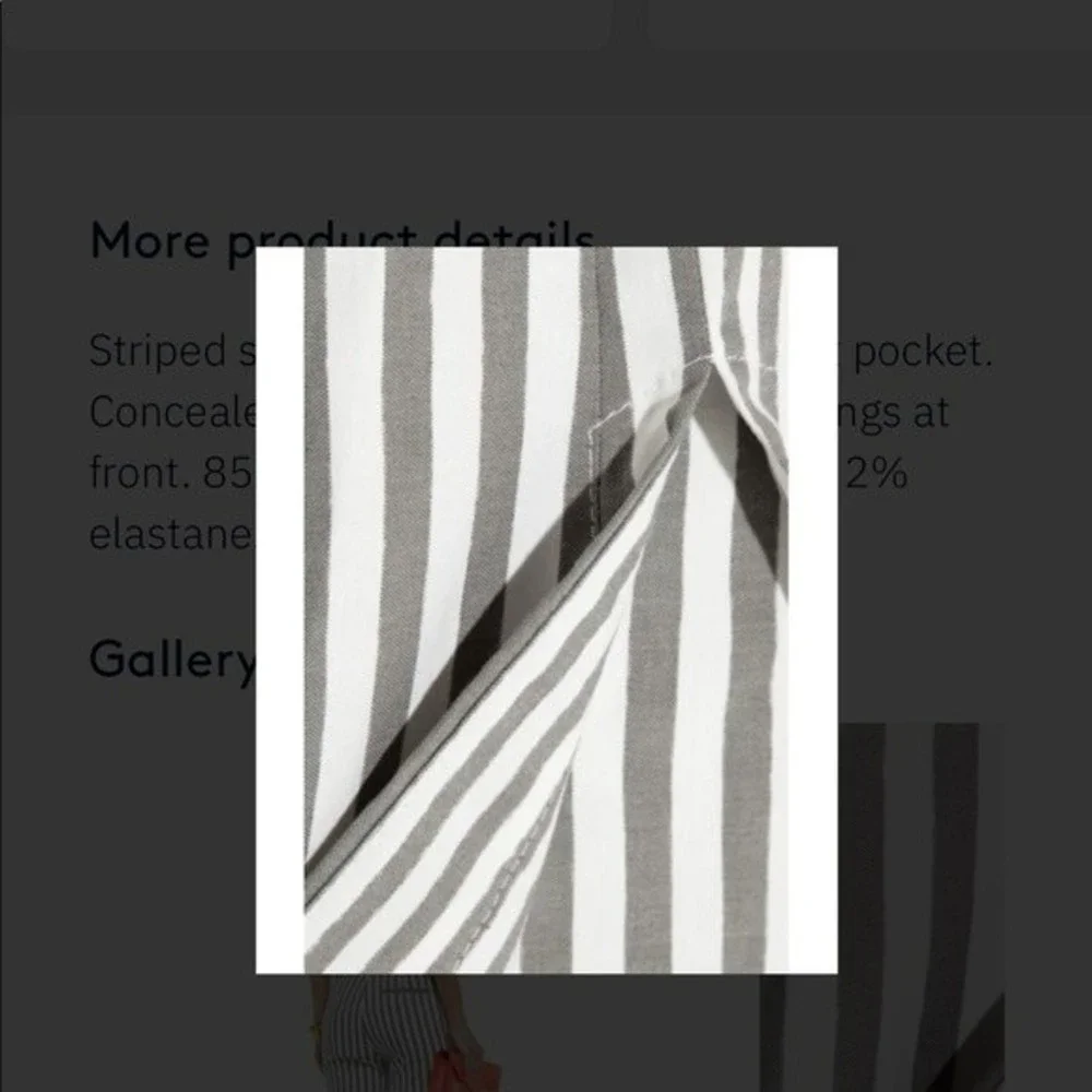 Acne Studios gorgeous striped