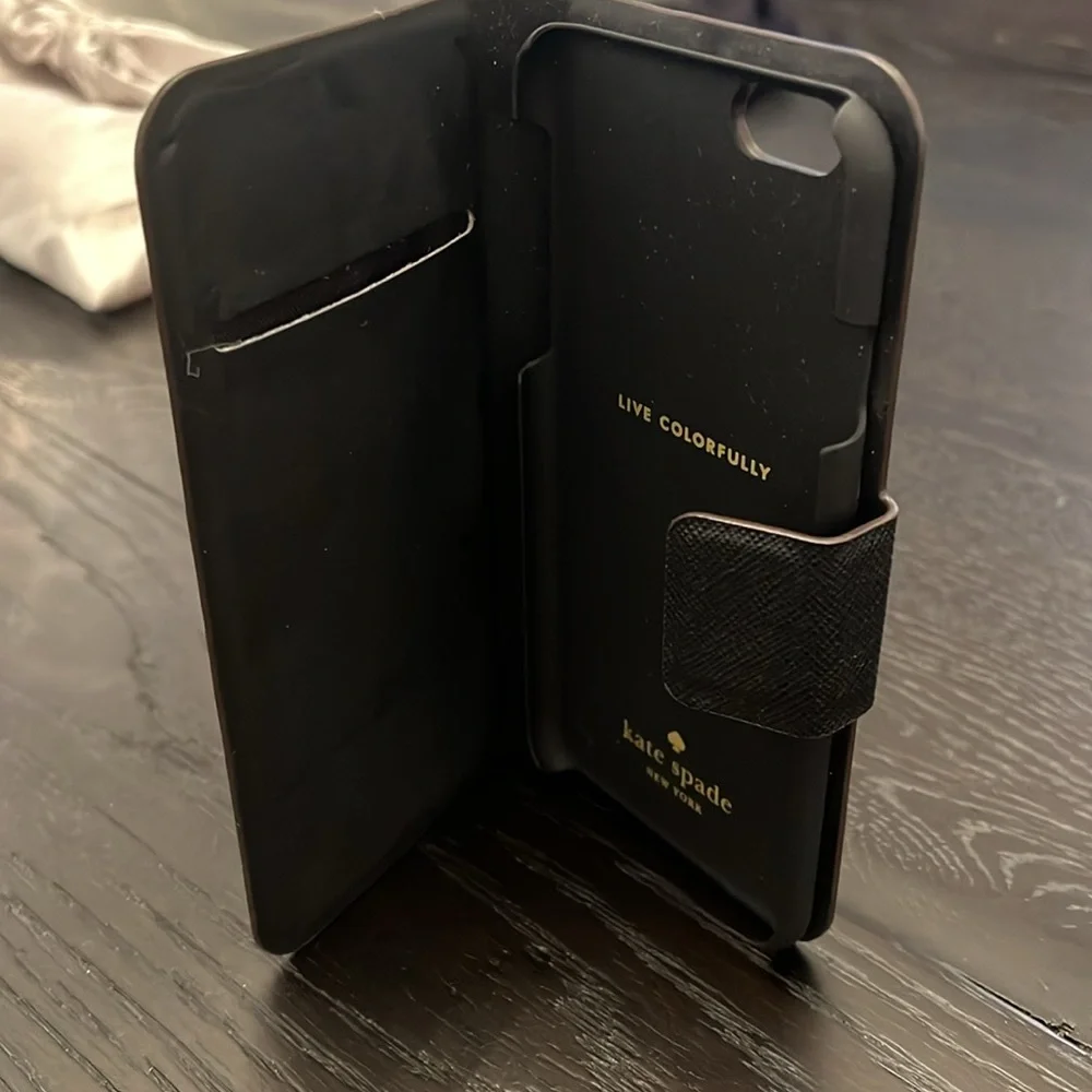 kate spade black gold