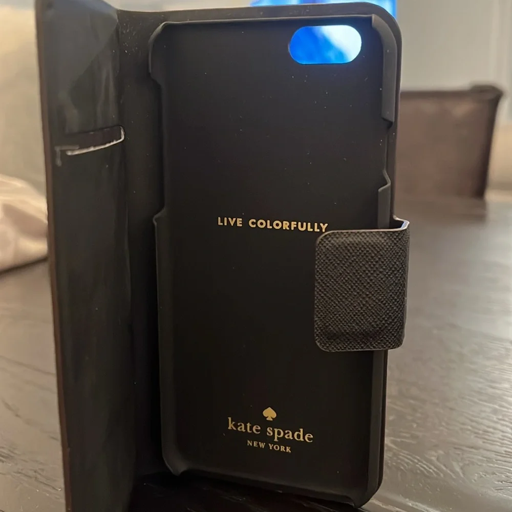 kate spade black gold