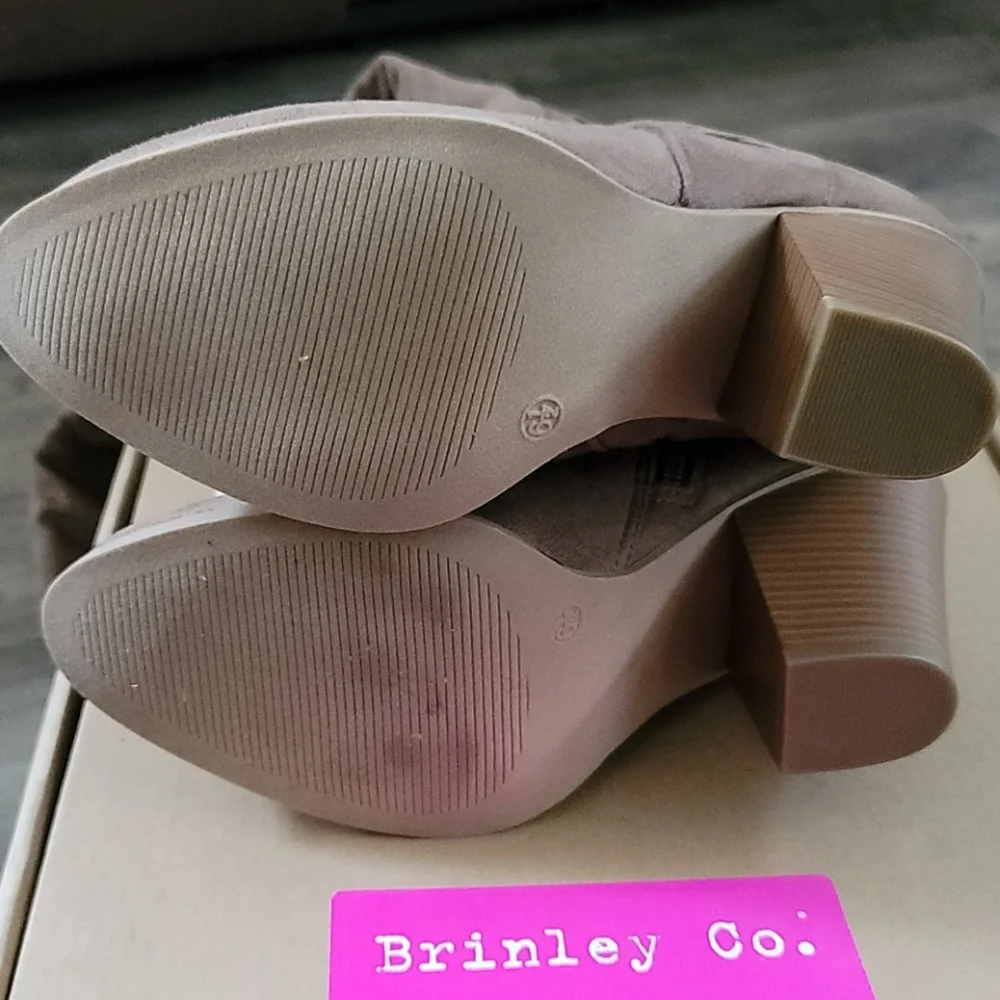 Brinley Co. Over the knee boots NIB
