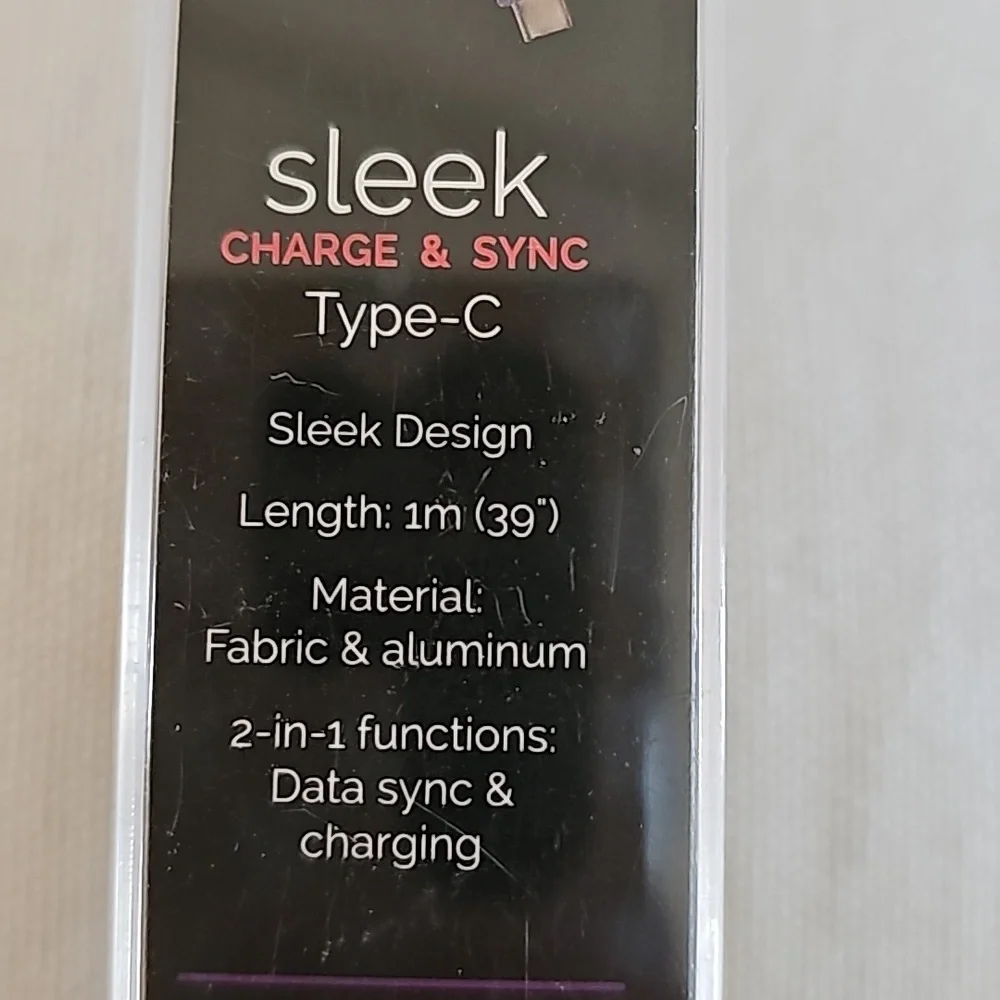city sleek unopened charger