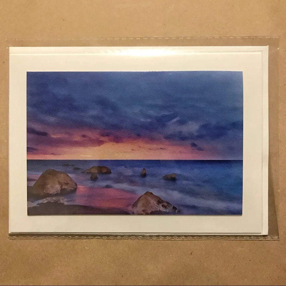 N/A beach watercolor