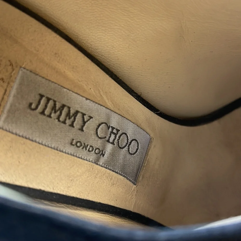 Jimmy Choo black suede