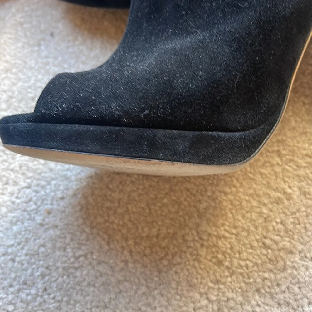 Jimmy Choo black suede