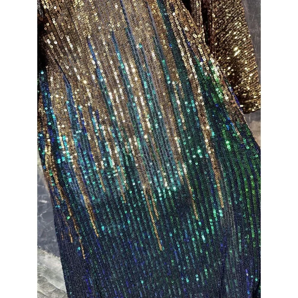 Free People Party On Sequin Kimono Size OS
