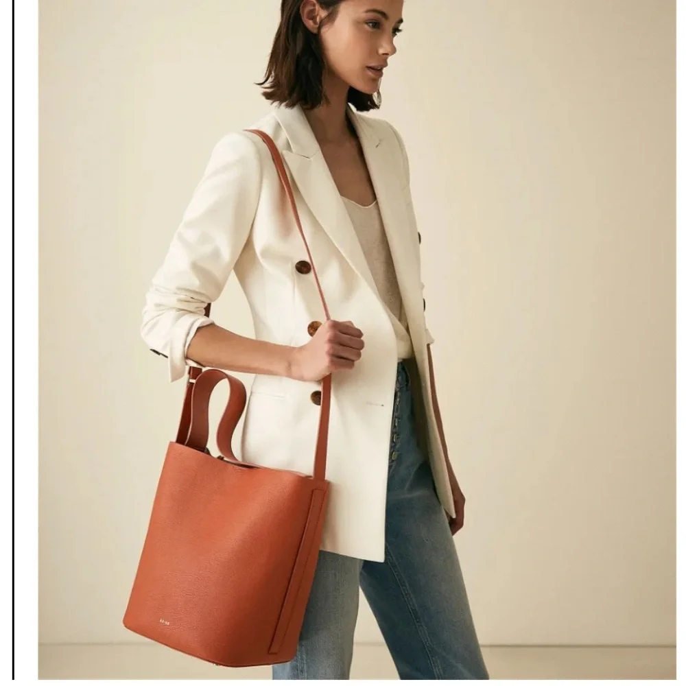 Reiss hudson leather