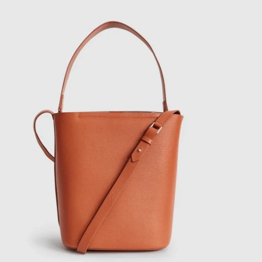 Reiss hudson leather