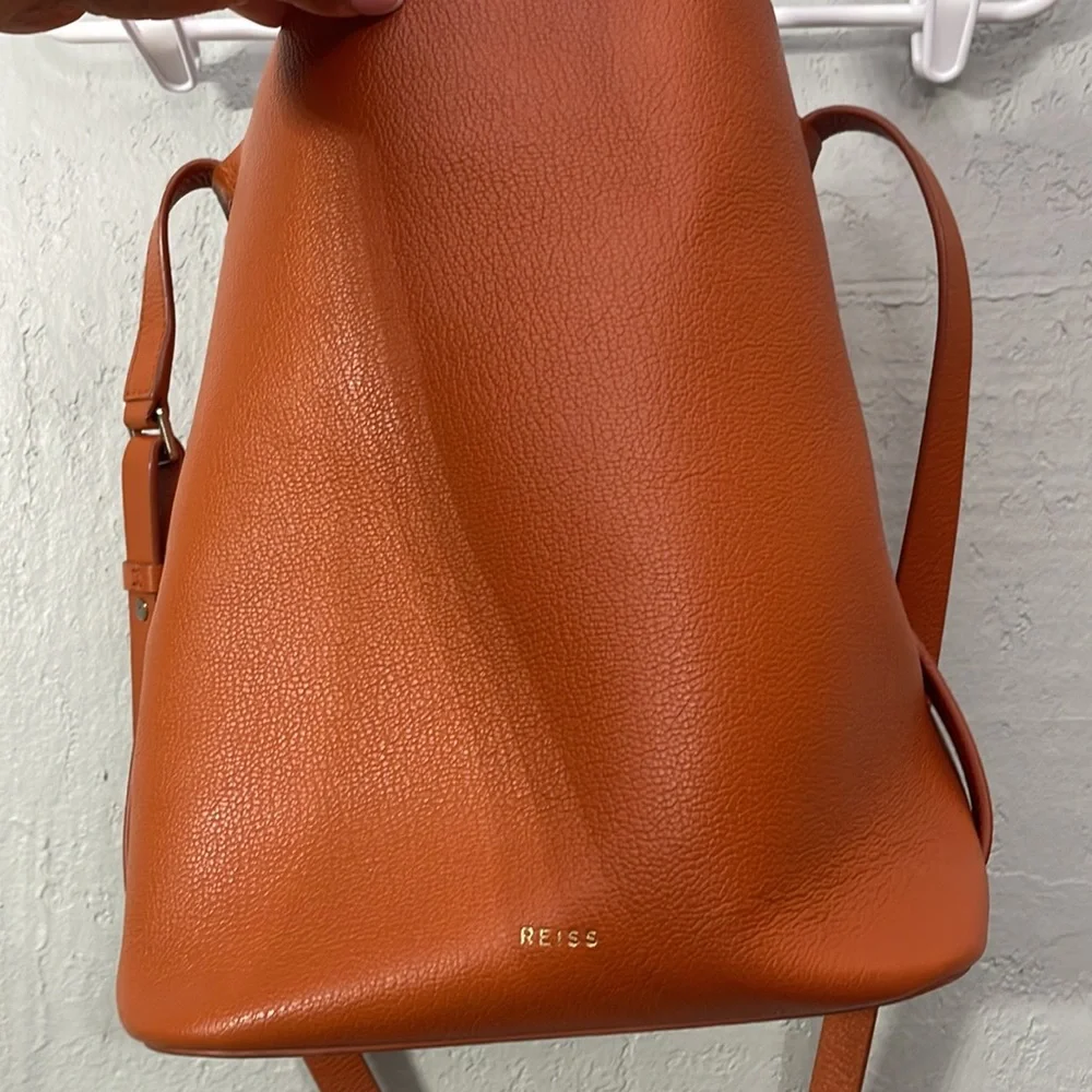 Reiss hudson leather