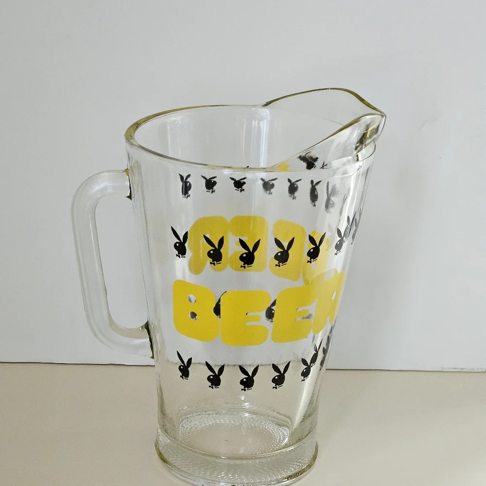PLAYBOY beer 48oz vintage