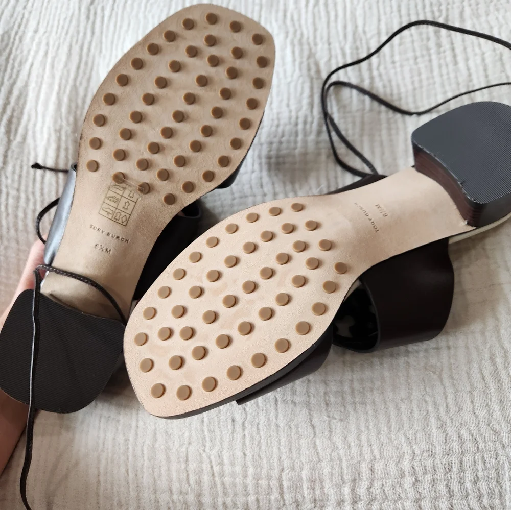 Tory Burch Bombe Miller Brown Sandal