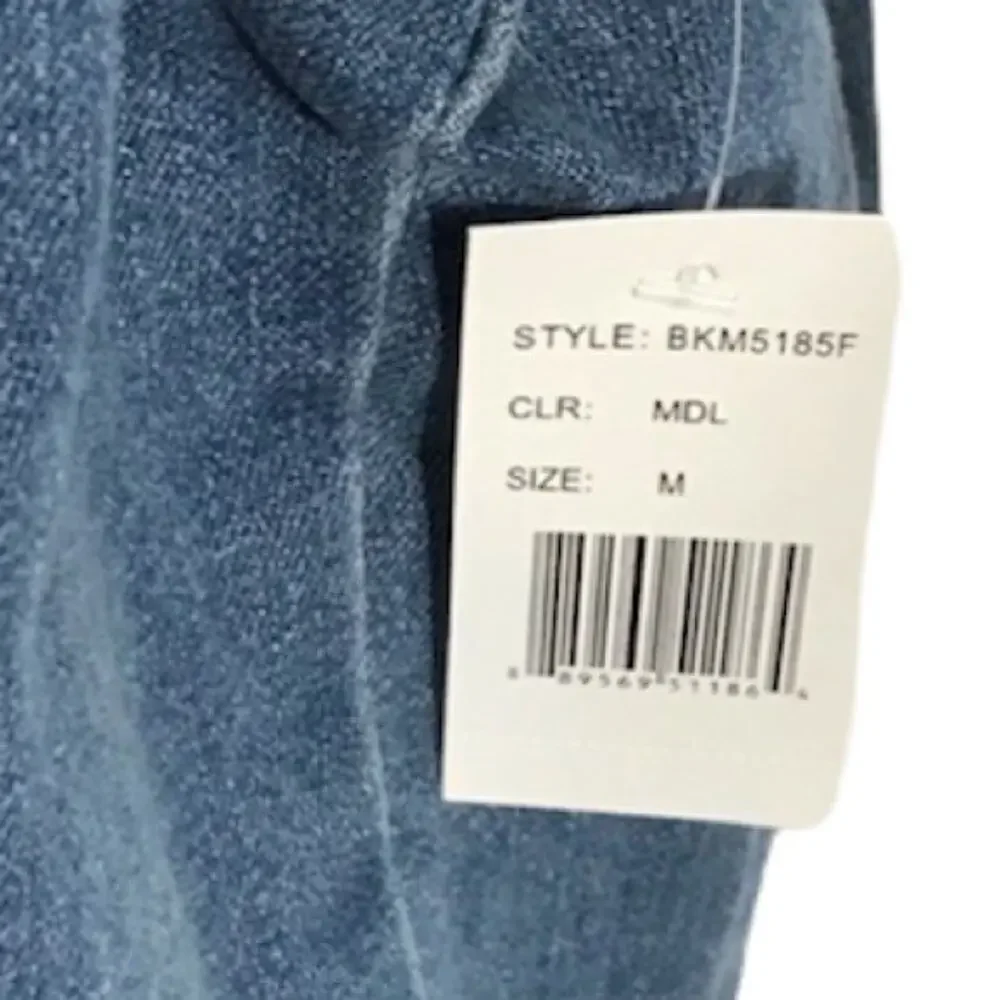 Brooklyn Cloth Fleece Lined Denim Jacket Blue Medium