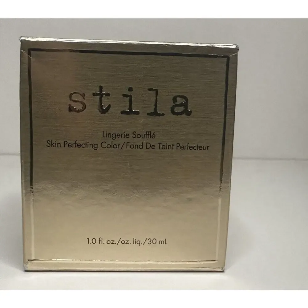 Stila Lingerie Souffle Skin Perfecting Color 1.0oz Shade 8.0 Foundation msrp $38