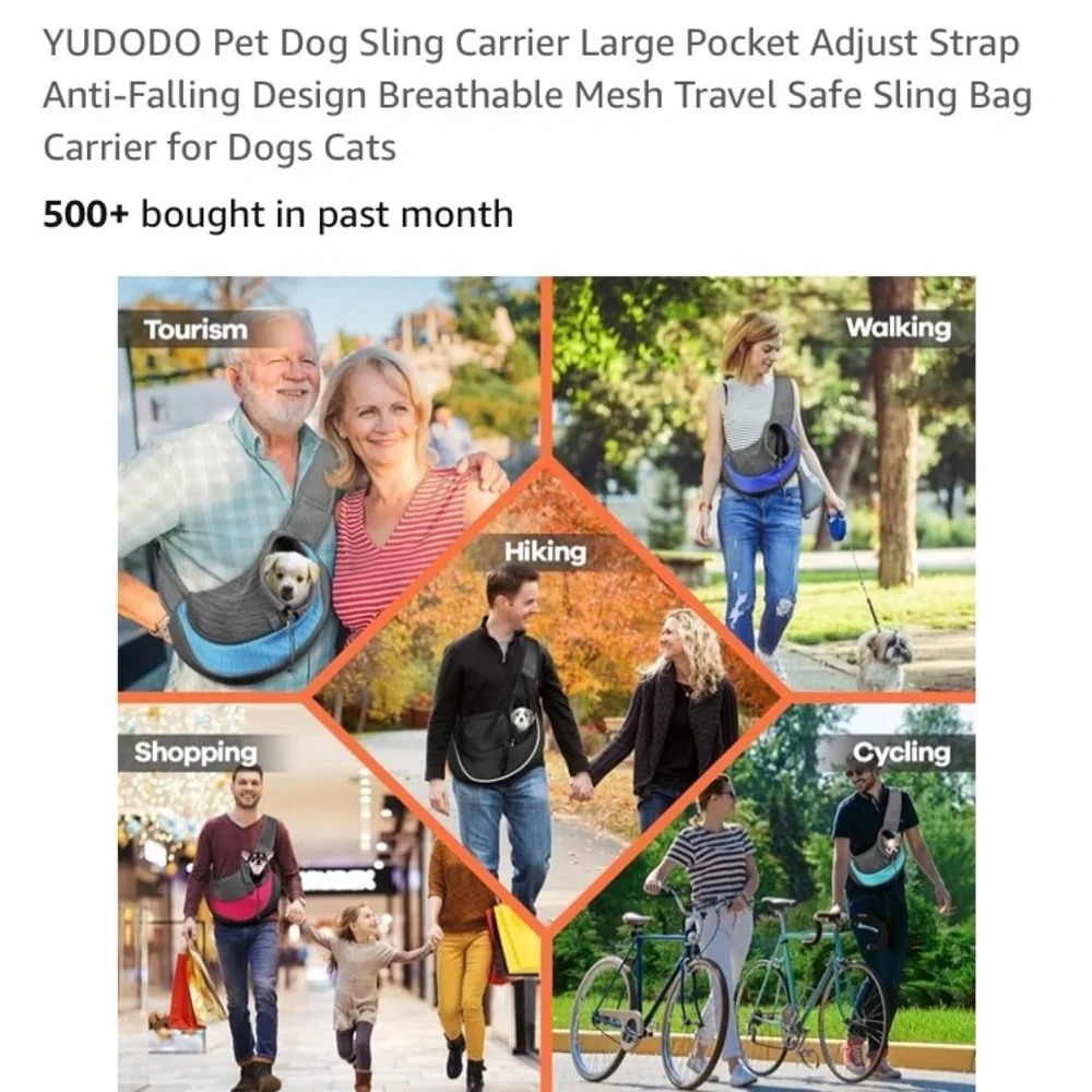 YUDODO pet carrier