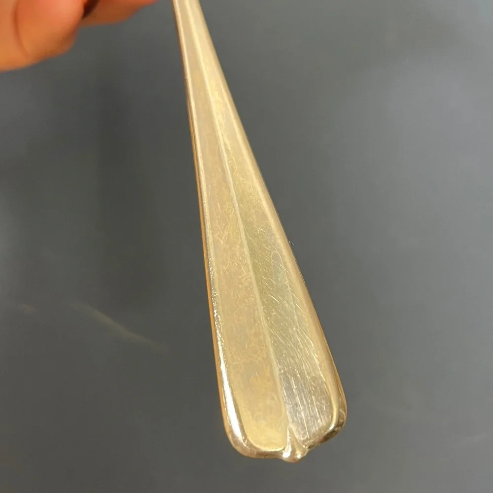 Vintage Oneida GALA IMPULSE Set of 3 Dinner Spoons Stainless Flatware Silverware