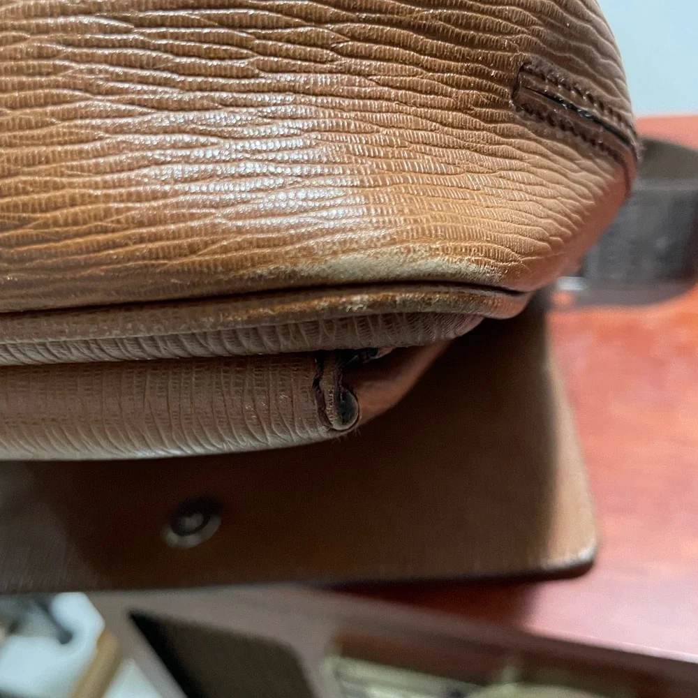 Salvatore Ferragamo preloved brown