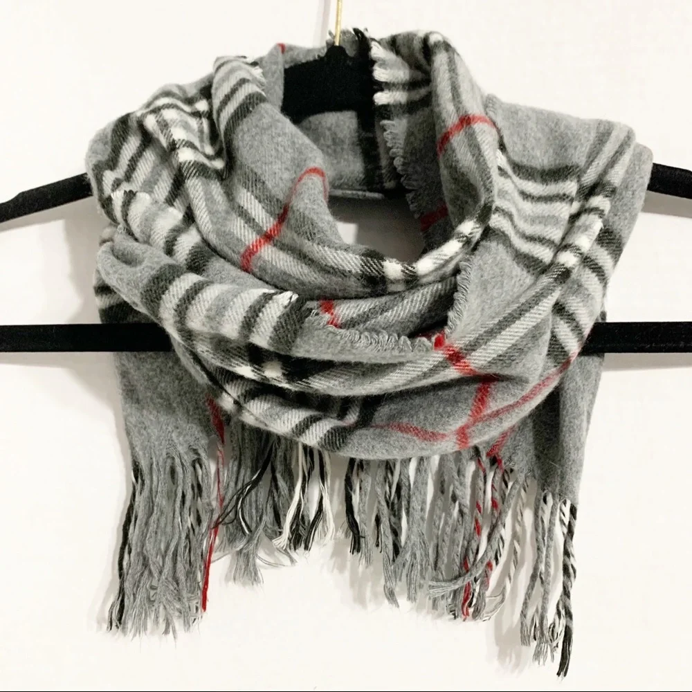 Unbranded plaid fringed