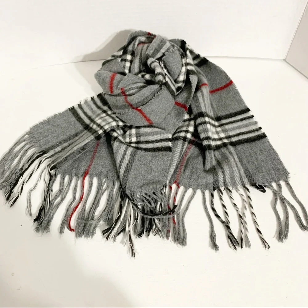 Unbranded plaid fringed