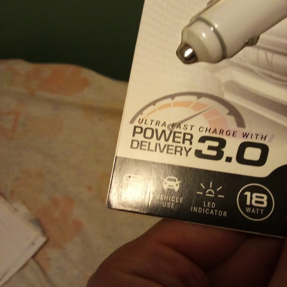 Electric Necessities 10 Watt Type-C PD 3.0 Car Charger Never opened