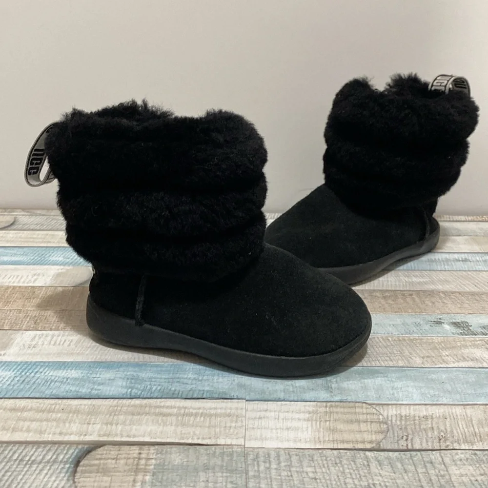 Ugg Toddler Mini Quilted Fluff Boots