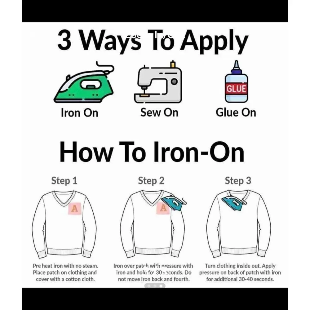 Iron On Patch-Crafts‎ Material Disney-Football Sports