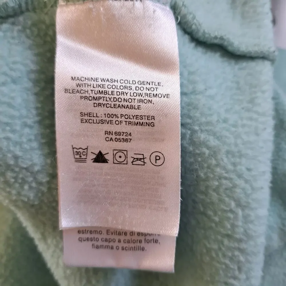 Columbia Full Zip Fleece Jacket Teal  Girl's XL