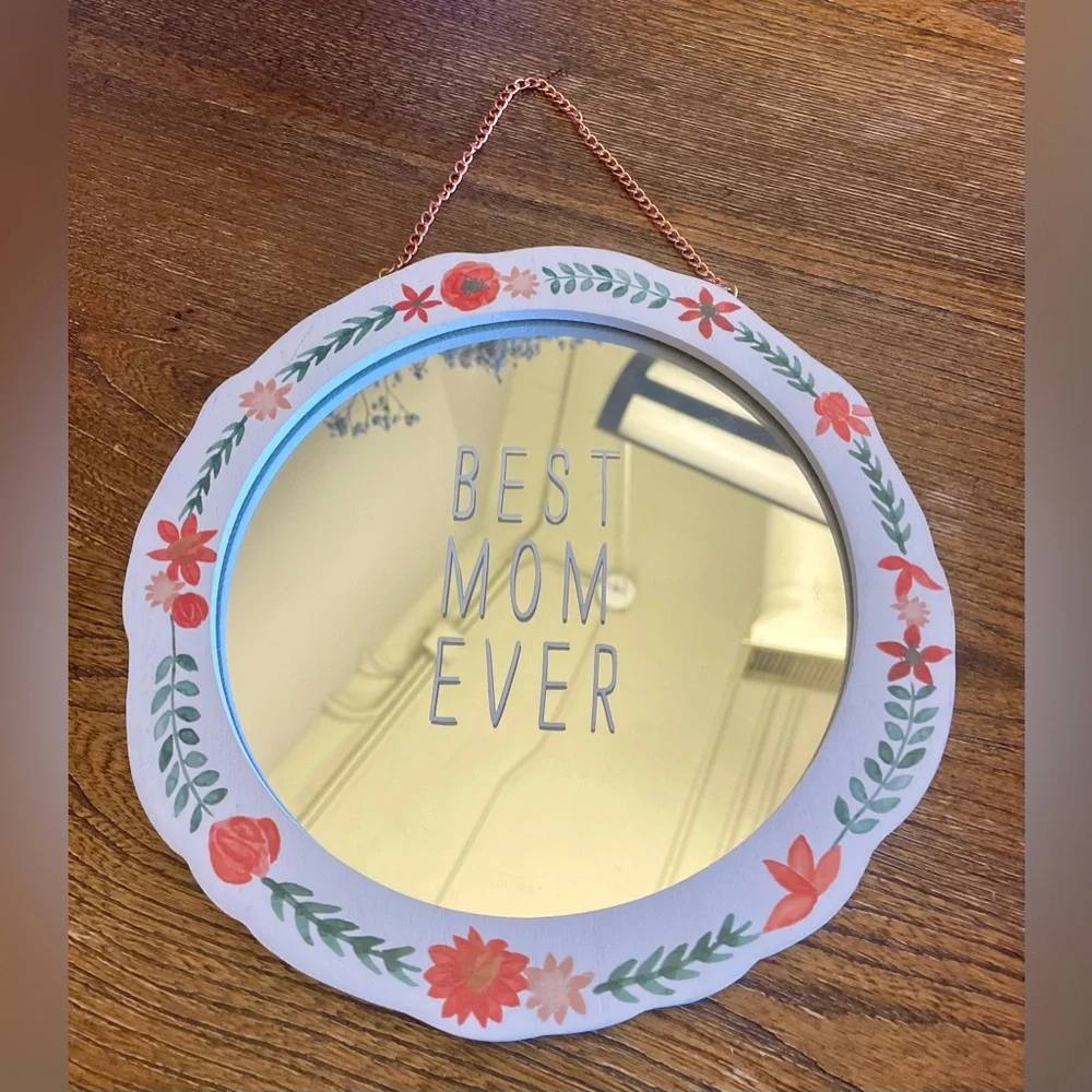 Source Unknown round mirror
