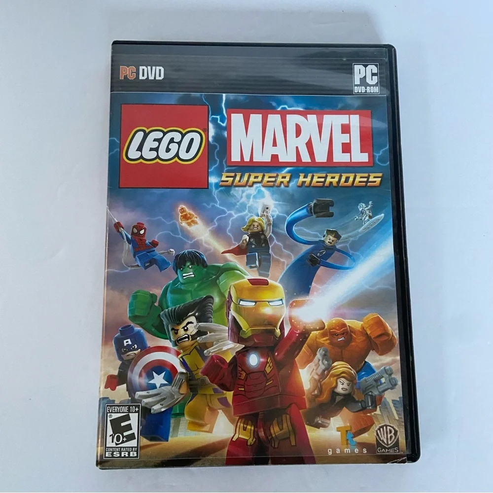 LEGO Marvel Super Heroes (PC, 2013) Complete In Box.