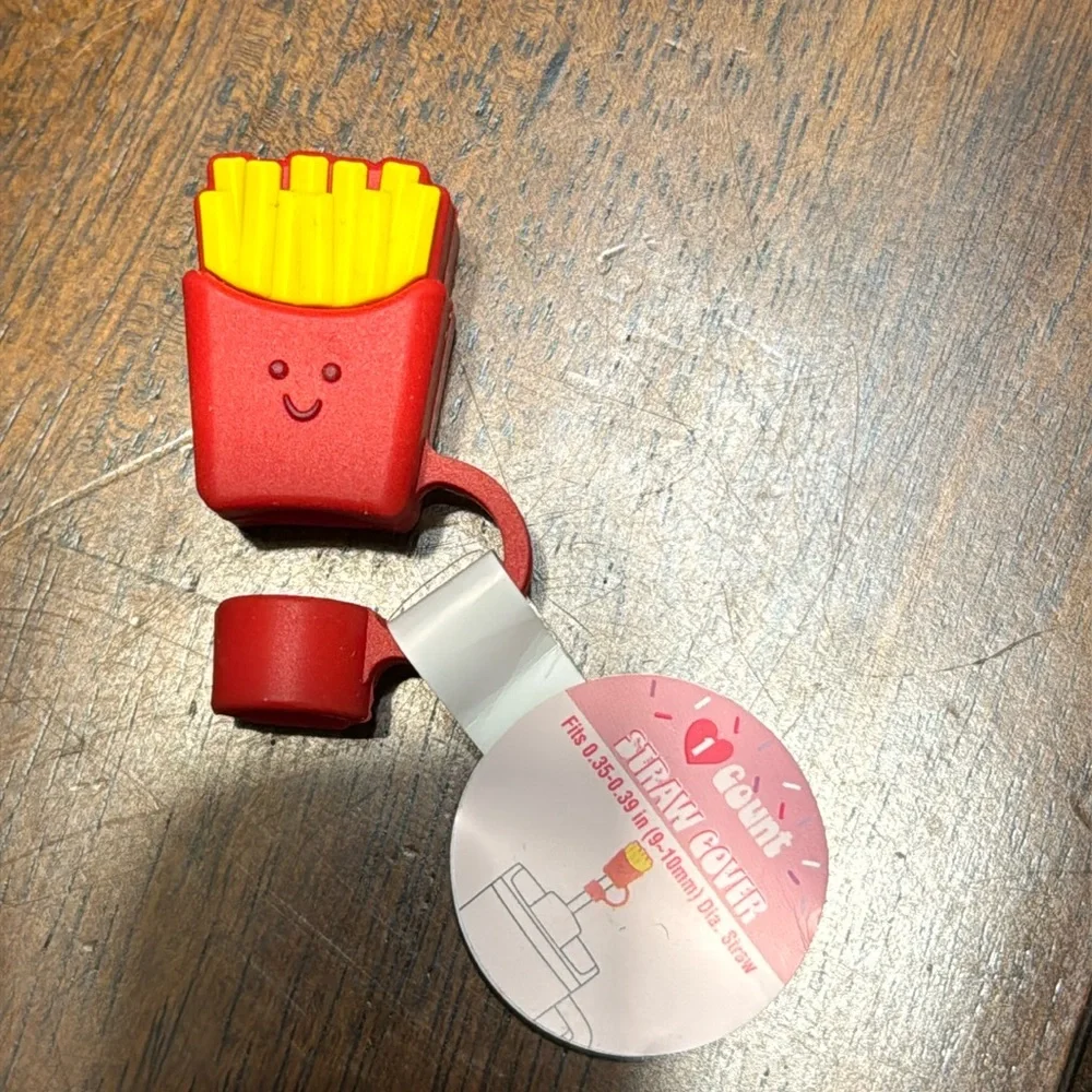 NEW Target Bullseye Playground French fries Stanley Straw Cover
