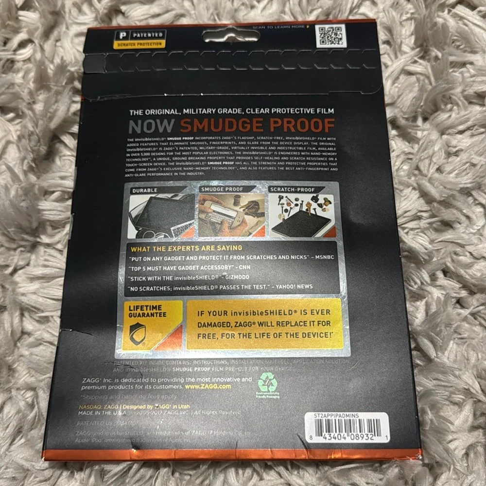 invisible shield new unopened