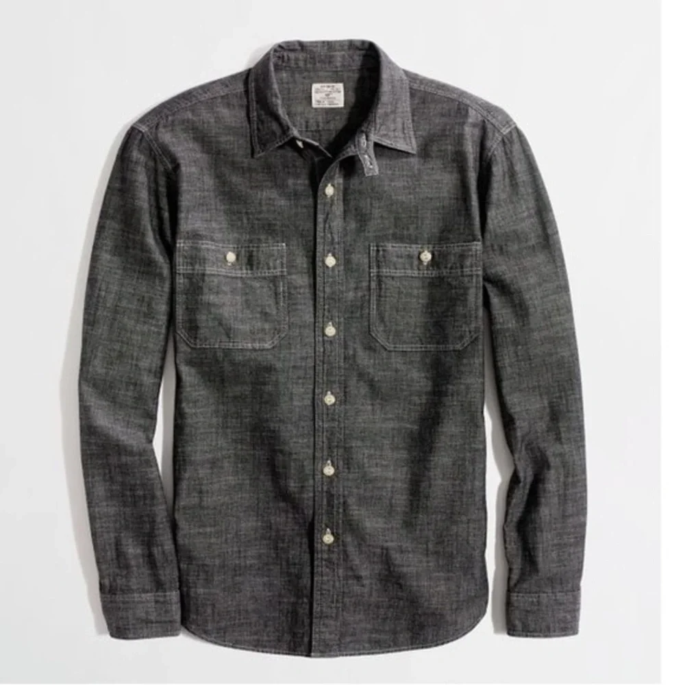 J. Crew Factory Chambray Work Shirt