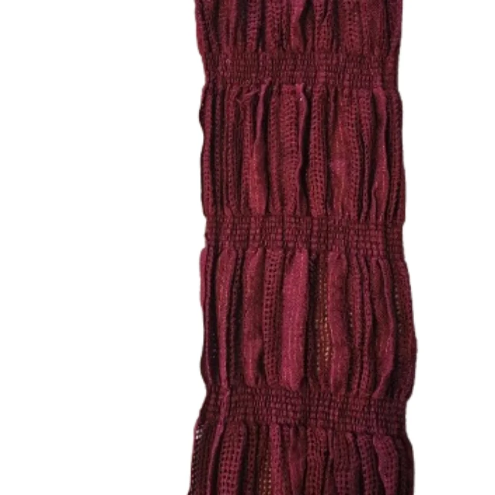 Source Unknown scarf burgundy