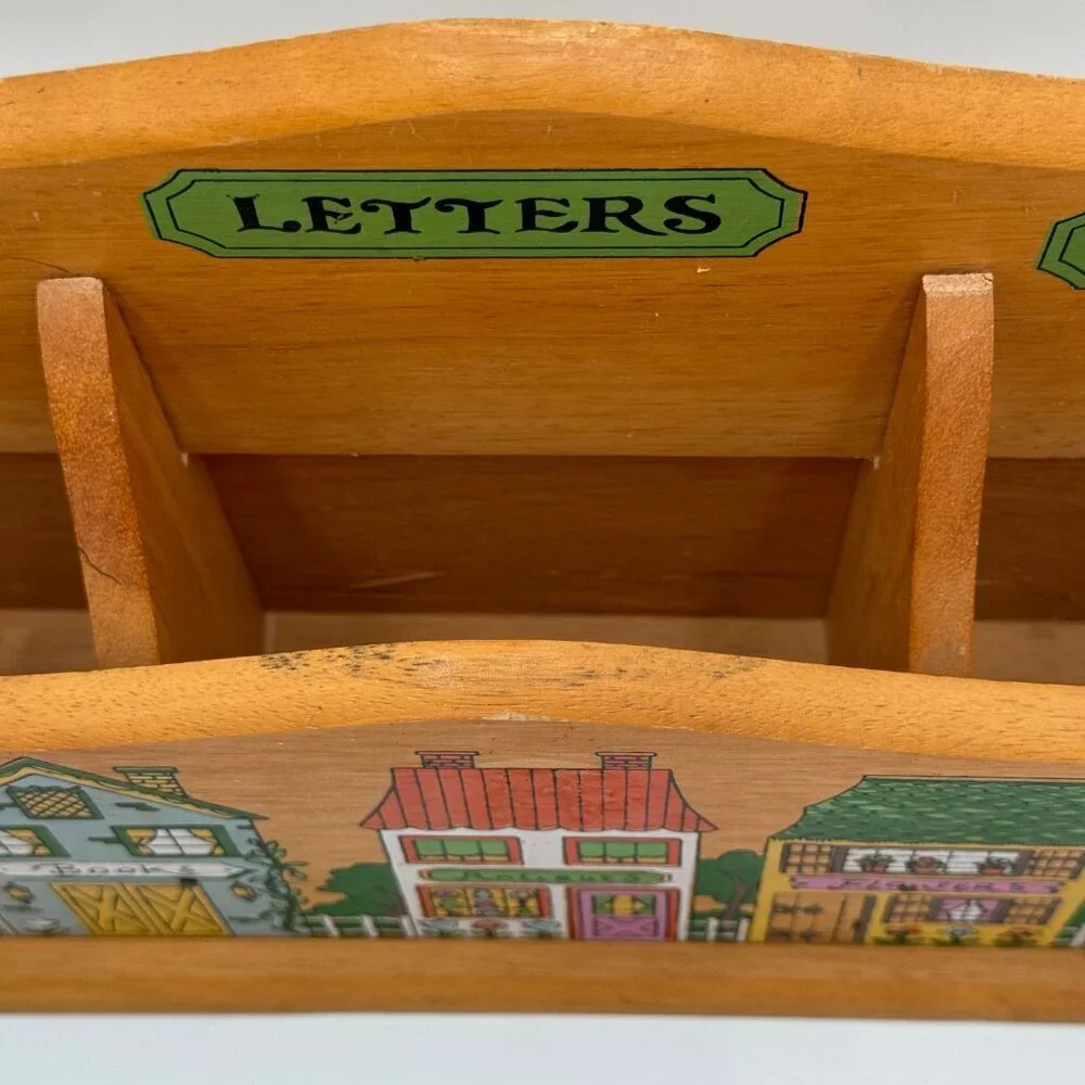 Unknown vintage wooden