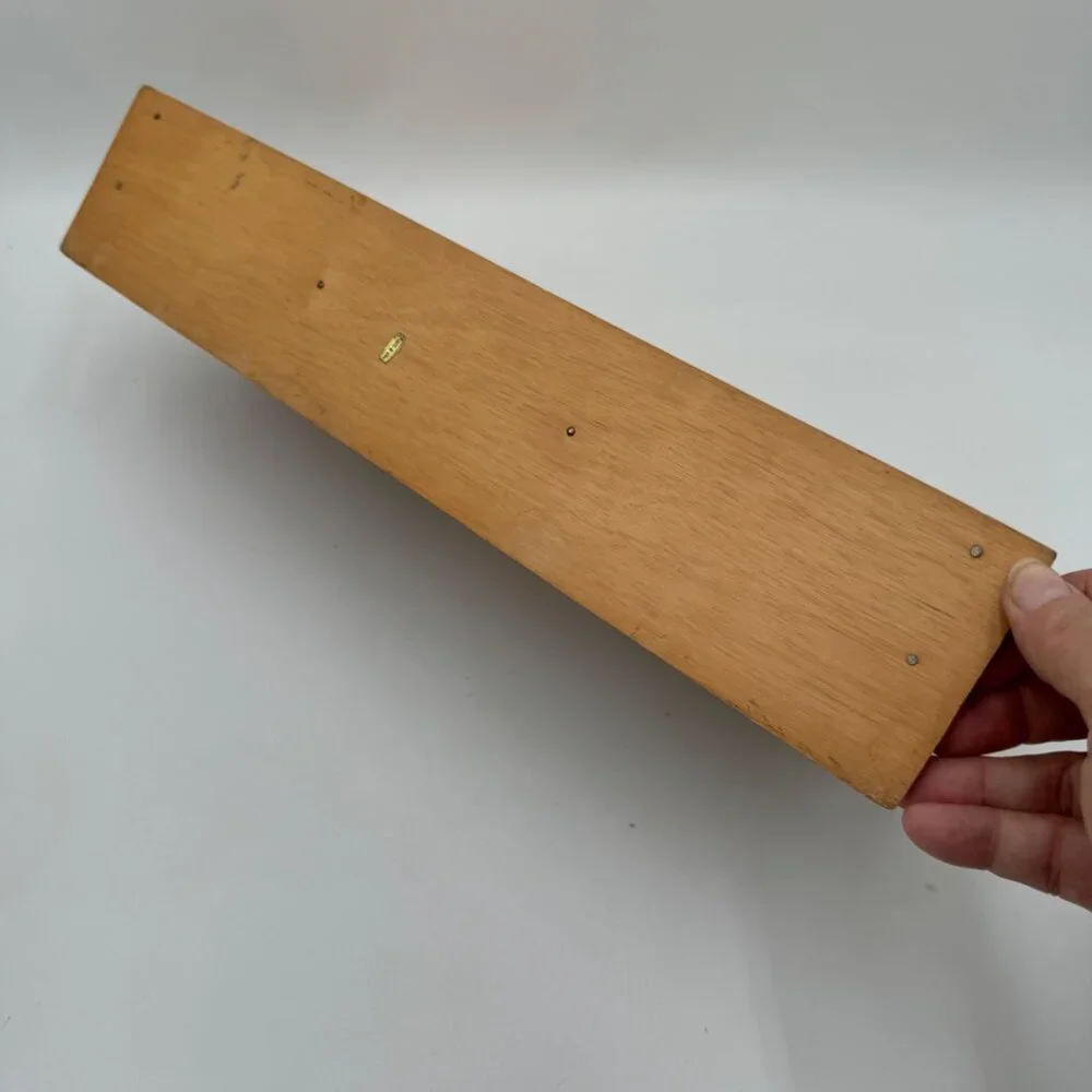 Unknown vintage wooden