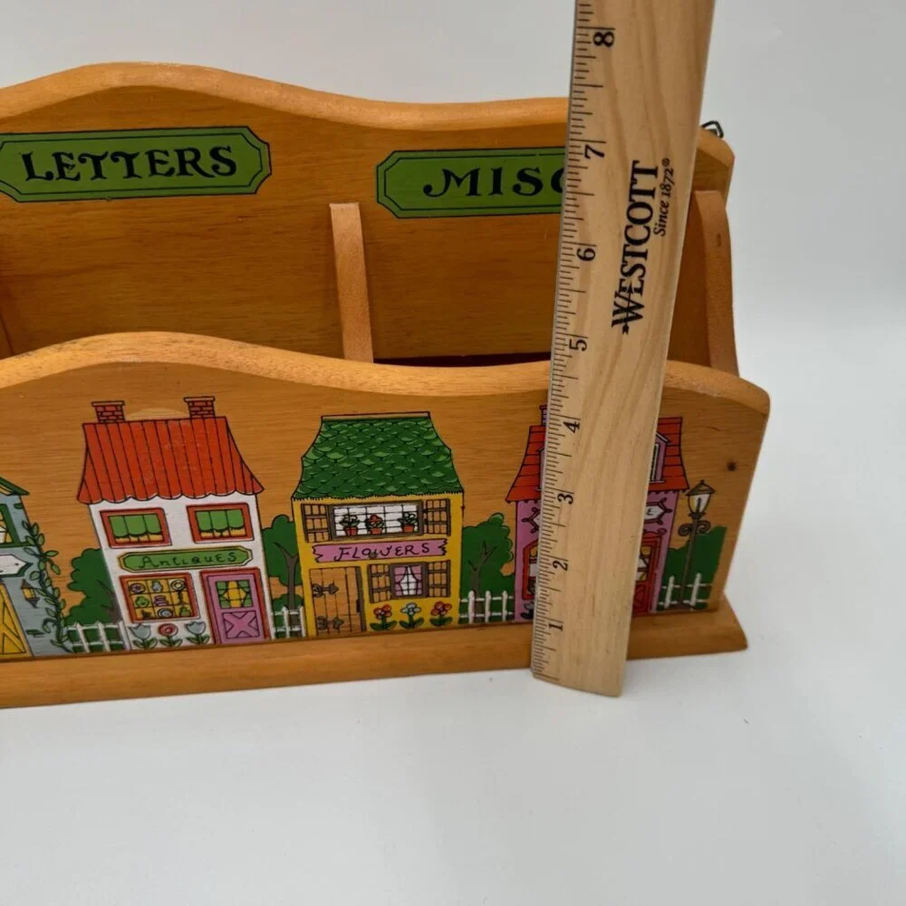 Unknown vintage wooden